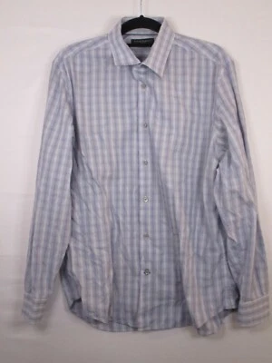 Banana Republic Large 16-16.5 Plaid Long Sleeve Button Up Shirt - Image 1 of 4