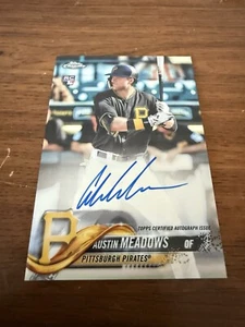 2018 Topps Chrome Baseball Austin Meadows #RA-AUM - Picture 1 of 2
