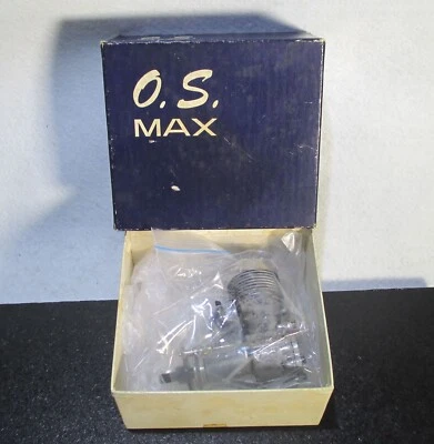 O.S. MAX S30R/C Cross Flow Vintage 2 stroke glow engine, fully maintained f/s - Image 1 of 4