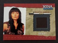 XENA WARRIOR PRINCESS SEASON 4 & 5 (2001) Costume Card #R1 Lucy Lawless CASE TOP