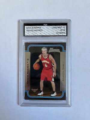 2003-04 Bowman Chrome Travis Hansen #139 Mint 10 (FGS) - Image 1 of 2