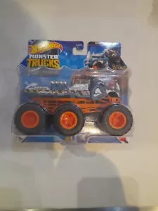 Hot Wheels Monster Trucks Big Rigs Mega Wrex 1:64 Truck New Sealed - Picture 1 of 4