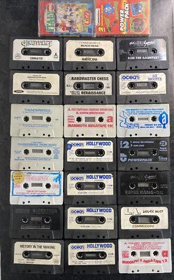 Commodore 64 C64 Games Bundle x23 Cassettes Only Some Rare Please Read!💥 - Image 1 of 4