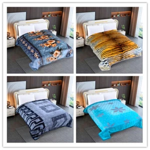 1890GSM Super King Size Super Heavy Mink Blanket 220*260cm Two Layers 10kg - Picture 1 of 5