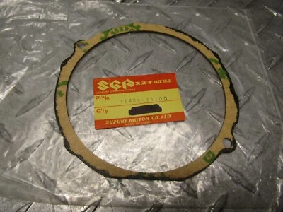 Junta de cubierta magnética 11483-14100 1981-1982 Suzuki RM125 RM 125 de fábrica OEM Foto 1 de 4