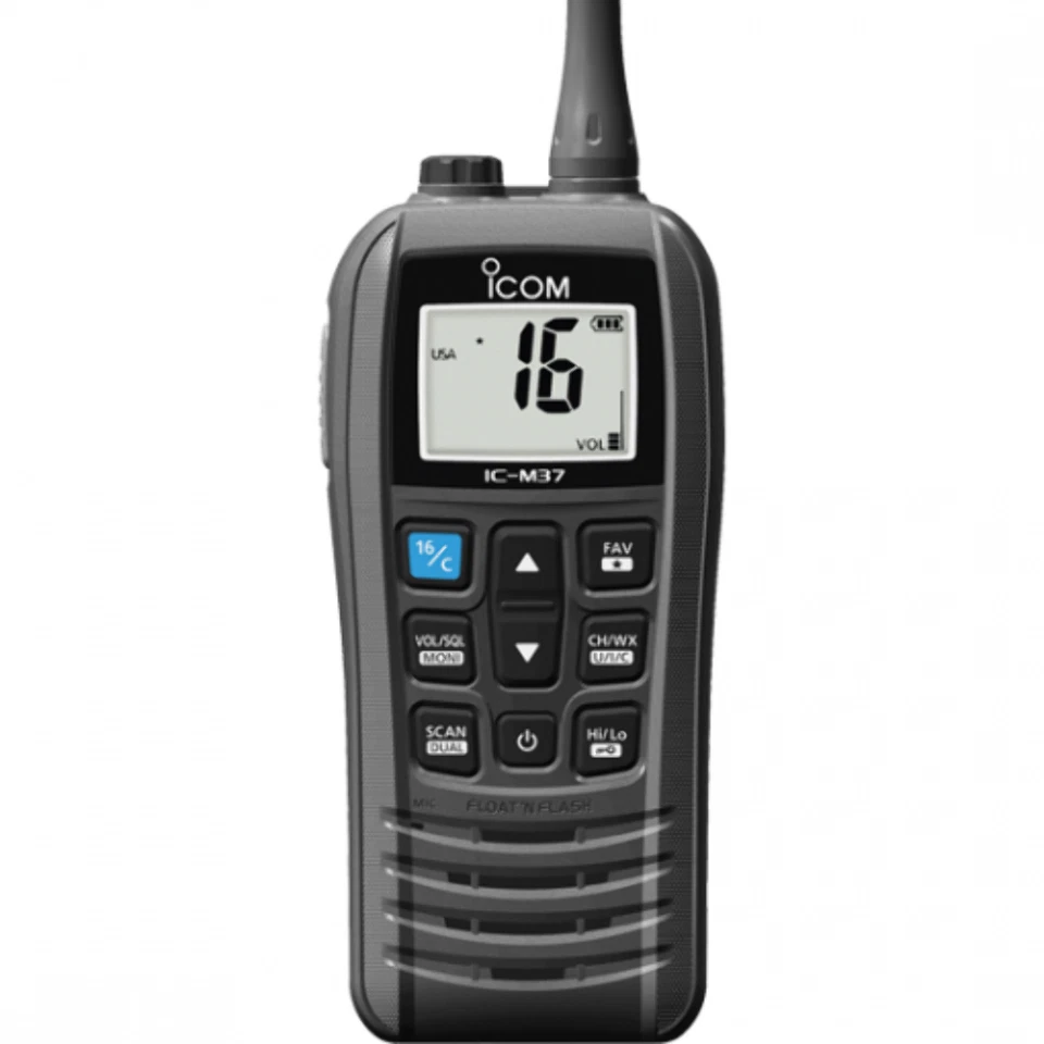 Icom IC-M37E VHF portatile nautico 6W - Immagine 1 di 1