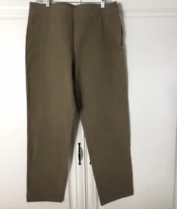 DAMEN, JONES NEW YORK SPORT Seitenreißverschluss keine Taschen Stretch Hose Walnuss Neu mit Etikett - Bild 1 von 2