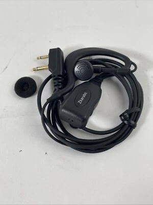 Zkarabc Walike Talkie Earpiece with Mic G Shape Adjustable Volume Headset** - Image 1 of 4