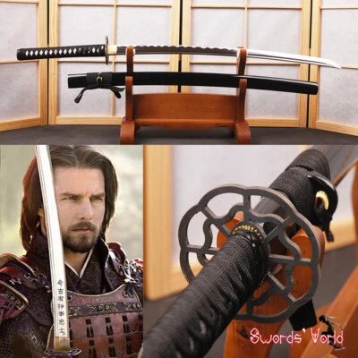 The Last Samurai Sword Japanese Katana Carbon Steel Sharp Blade Full Tang - Image 1 of 4