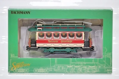 Bachmann Spectrum Closed Street Car Christmas - On30 Scale NIB HO Gauge 1:87 - Image 1 of 4