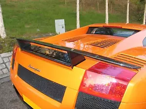 Spoiler bagagliaio fibra di carbonio ala posteriore adatto Lamborghini Gallardo LP540 LP550 LP560 - Foto 1 di 4