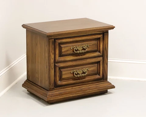 THOMASVILLE Segovia Spanish Mediterranean Oak Nightstand Cover