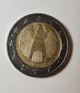 MONETA 2 EURO vintage 2011 vecchia moneta #753B - Foto 1 di 2