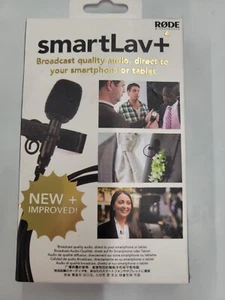 Rode smartLav+ Lavalier Microphone for iPhone and Smartphones - Zdjęcie 1 z 2