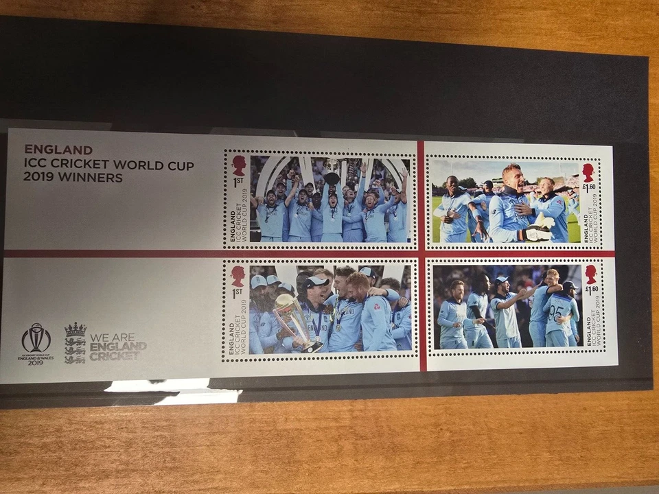 GB Stamps MNH -  MS4274 MINIATURE SHEET ICC CRICKET WORLD CUP MEN 2019 - Изображение 1 из 1