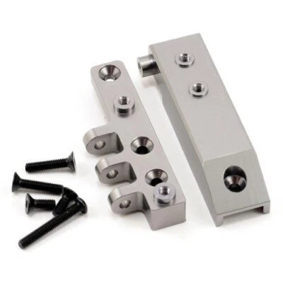 STRC Alum Front Upper Link Servo Mount Block GunMetal - Axial Wraith STA80072FGM - Image 1 of 2