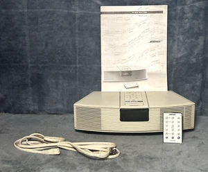 BOSE Wave Radio Model AWR1W1 - AM FM Alarm Clock Radio System With Remote Tested - Picture 1 of 11