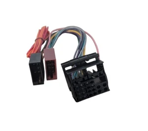 Cable adaptador de radio 16 pines mini ISO Quadlock para Opel VW Audi - Imagen 1 de 3