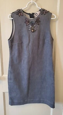 Vestido gris vaquero para mujer LANVIN x ACNE talla 38 (M) Foto 1 de 4
