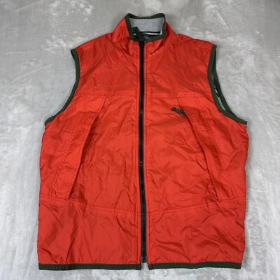 Vintage Gap Tech Vest Men's Small Full Zip Nylon Gorpcore Windbreaker Red Y2K - Image 1 of 4
