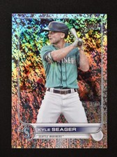 2022 Series 1 Base Foilboard #91 Kyle Seager /390 - Seattle Mariners