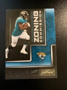 2018 Panini Playbook Zoning Commission #5 Leonard Fournette Jaguars - Bild 1 von 2