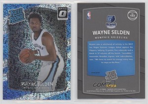 2017-18 Panini Donruss Optic Rated White Sparkle Prizm Wayne Selden Jr Rookie RC