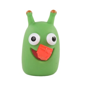 2pcs Fidget Worm Toy Grass Worm Fidget Tongue Pop Out Squeeze Ball Toys - Picture 1 of 12