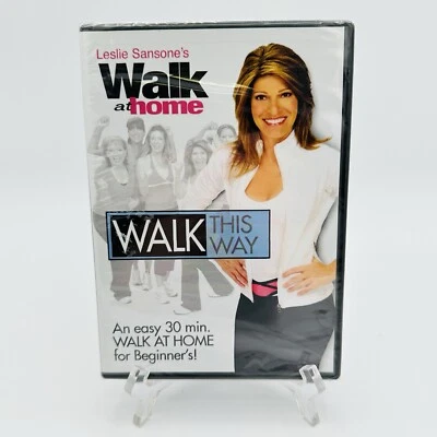 Leslie Sansone Walk this Way Walk at Home 30 min. for Beginners DVD SEALED - Image 1 of 2