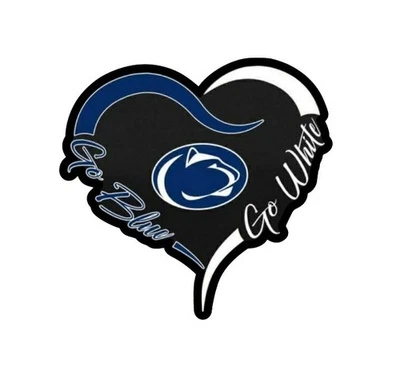 Imán troquelado laminado para coche Penn State Foto 1 de 2