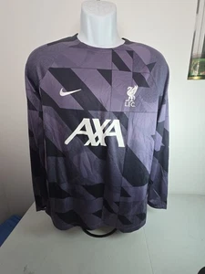 Nike Liverpool FC Academy Pro Third Dri Fit Jersey Purple Size M  Long Sleeve  - Picture 1 of 7
