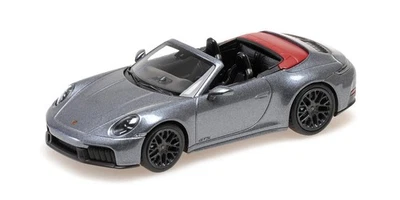 1:43 MINICHAMPS Porsche 911 (992.2) Carrera Gts Cabriolet Grey 2024 410064132 - Immagine 1 di 2