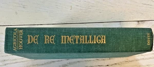 De Re Metallica Book Georgius Agricola Herbert C Hoover Ancient Mining Methods - Imagen 1 de 10
