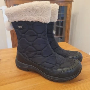Botas impermeables acolchadas UGG Australia MERIDIAN NEGRAS EE. UU. Talla 9 - Imagen 1 de 17