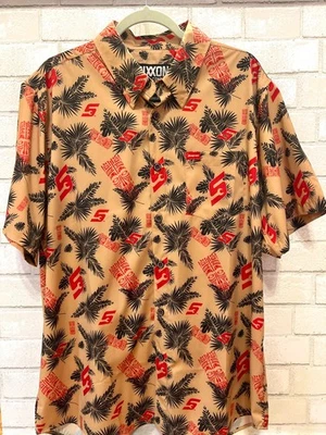 Camisa Dixxon Flannel Co. Herramientas a Presión XL D-Lite Tiki Ropa de Fiesta Bambú Tostado Rara Foto 1 de 4