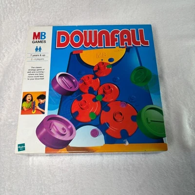 Vintage Downfall Board Game 1999 MB Games 100% Complete Excellent condition  - Image 1 of 4