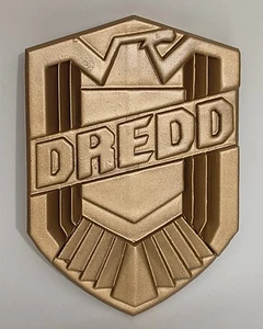 Large Judge Dredd Shield Emblem 3D Printed Prop Replica - Picture 1 of 5