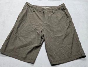 Pantaloncini corti uomo Hang Ten nero/grigio scuro piatto davanti taglia 32 - Foto 1 di 10