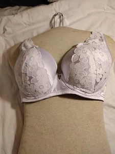 Aerie Women’s Show Off Lace Plunge Push Up Bra light Purple Lace Sz 40DD - Picture 1 of 7