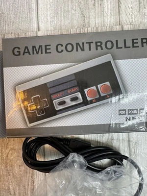 Video Game Wired Controller For Nintendo NES Mini Classic Edition 6 Foot Cord - Image 1 of 3
