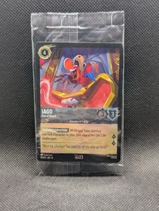 Tarjeta exclusiva para miembros Iago - Fuera de alcance Disney Lorcana Foil D23 sellada 8/D23 - Imagen 1 de 2
