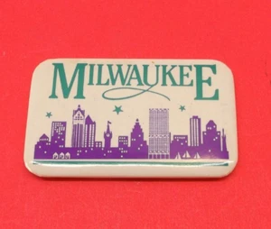 Milwaukee, Wisconsin, City, Skyline, WI, Waterfront, Fridge Magnet - Picture 1 of 2