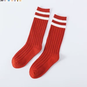 1 Pairs Kids Knee High Long Socks Autumn Winter Warmth Soft Cotton Children Scho - Picture 1 of 12