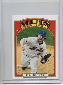 2013 Topps R.A. Dickey 1972 Mini Insert Card - Picture 1 of 1