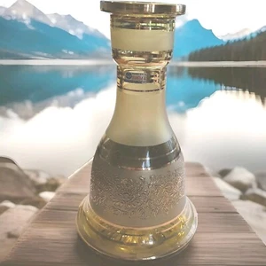 VINTAGE H BANG GLASS GOLD PENTED BHBOHEMIAN HOOKA HAND CRAFTED RETAIL $500.00 - Picture 1 of 7