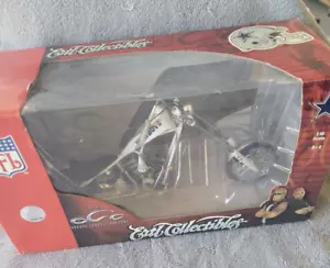 ERTL OCC NFL COWBOYS CHOPPER TOY MOTORCYCLE 1:10 FROM A LOCAL ESTATE - Picture 1 of 6