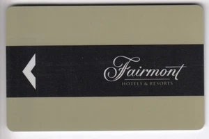 CARTE / CARD HOTEL CLE KEY .. FRANCE EUROPE FAIRMONT RESORTS MAGNETIQUE - Imagen 1 de 2