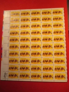 Doc SC# 1528 Pferderennen 1974 10 ¢ Blatt 50 postfrisch - Bild 1 von 3