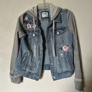 Mudd Jeansjacke bestickt S - Bild 1 von 7