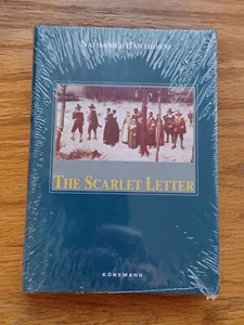 The Scarlet Letter Hardcover By Nathaniel Hawthorne- Konemann- NEW SEALED - Picture 1 of 2